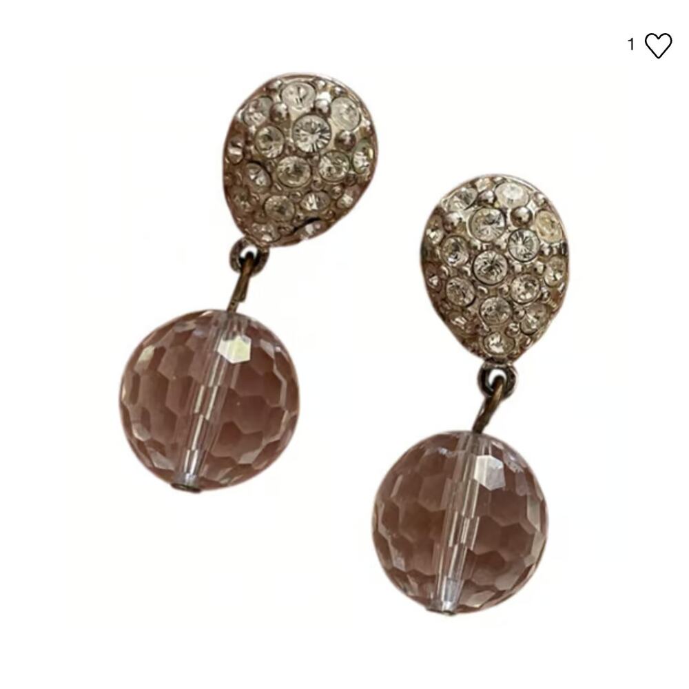 Swarovski Drop Crystral glass earrings